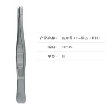 金鐘醫用鑷  J42045 18cm 橫齒（敷料）