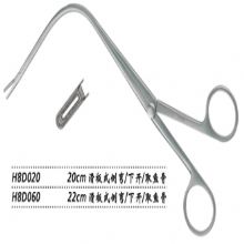 金鐘喉用鉗滑板式 H8D060 22cm 滑板式 側(cè)彎 下開(kāi)（取魚(yú)骨）取魚(yú)骨喉鉗