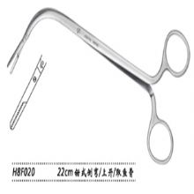 金鐘喉用鉗鉗式 H8F010 22cm 鉗式 前彎 上開(kāi)（取魚(yú)骨）取魚(yú)骨喉鉗