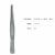 金鐘醫用鑷  J42035 16cm 橫齒（敷料）